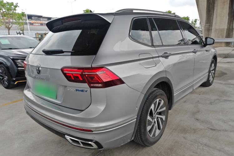 Used Volkswagen Tiguan L New Energy 2022 430 PHEV Plug-in Hybrid Prestige Edition Rear Right 45 Deg