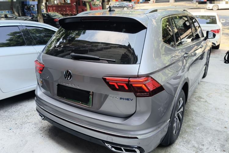 Used Volkswagen Tiguan L New Energy 2022 430 PHEV Plug-in Hybrid Prestige Edition Rear Right 45 Deg