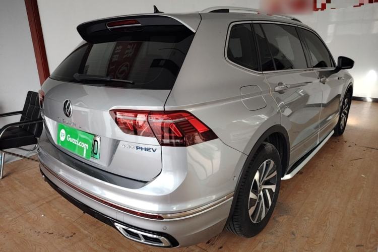 Used Volkswagen Tiguan L New Energy 2022 430 PHEV Plug-in Hybrid Flagship Edition Rear Right 45 Deg
