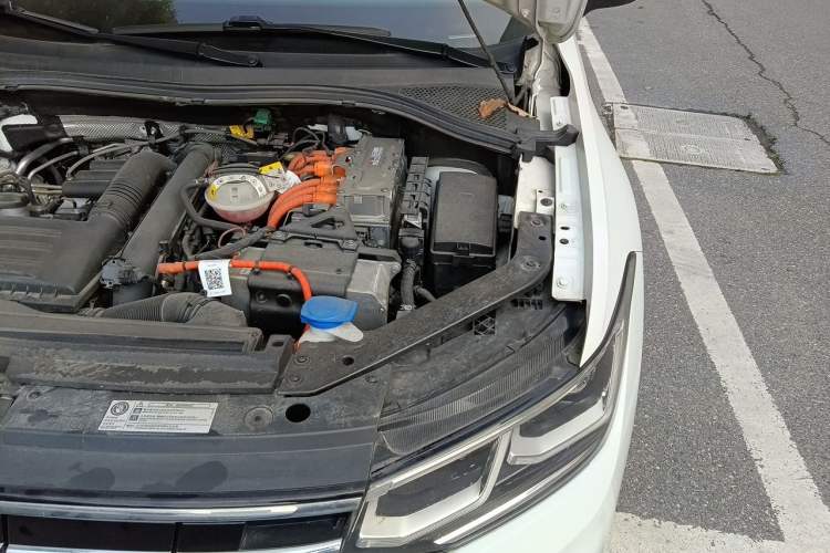 Used Volkswagen Tiguan L New Energy 2022 430 PHEV Plug-in Hybrid Flagship Edition Engine Bay Left