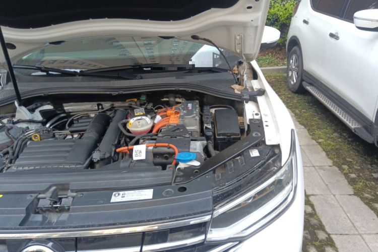 Used Volkswagen Tiguan L New Energy 2022 430 PHEV Plug-in Hybrid Prestige Edition Engine Bay Left