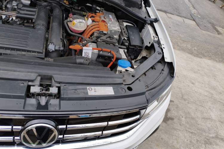Used Volkswagen Tiguan L New Energy 2022 430 PHEV Plug-in Hybrid Flagship Edition Engine Bay Left