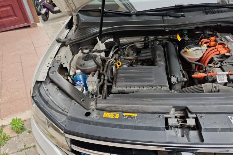 Used Volkswagen Tiguan L New Energy 2022 430 PHEV Plug-in Hybrid Flagship Edition Engine Bay Right