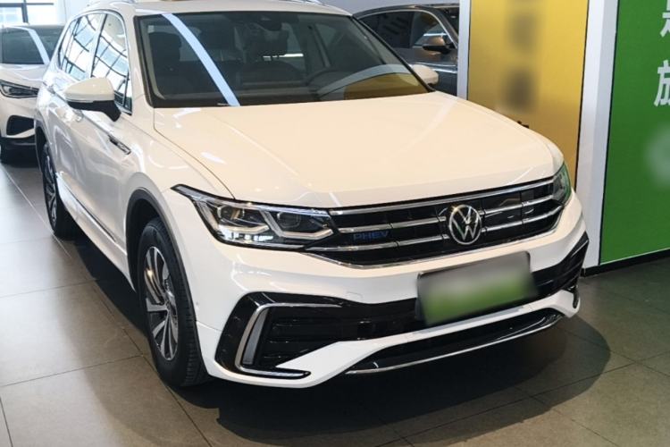 Used Volkswagen Tiguan L New Energy 2022 430 PHEV Plug-in Hybrid Flagship Edition Front Right 45 Deg