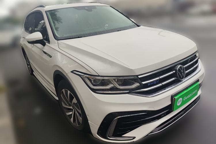 Used Volkswagen Tiguan L New Energy 2022 430 PHEV Plug-in Hybrid Flagship Edition Front Right 45 Deg