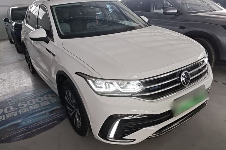 Used Volkswagen Tiguan L New Energy 2022 430 PHEV Plug-in Hybrid Flagship Edition Front Right 45 Deg