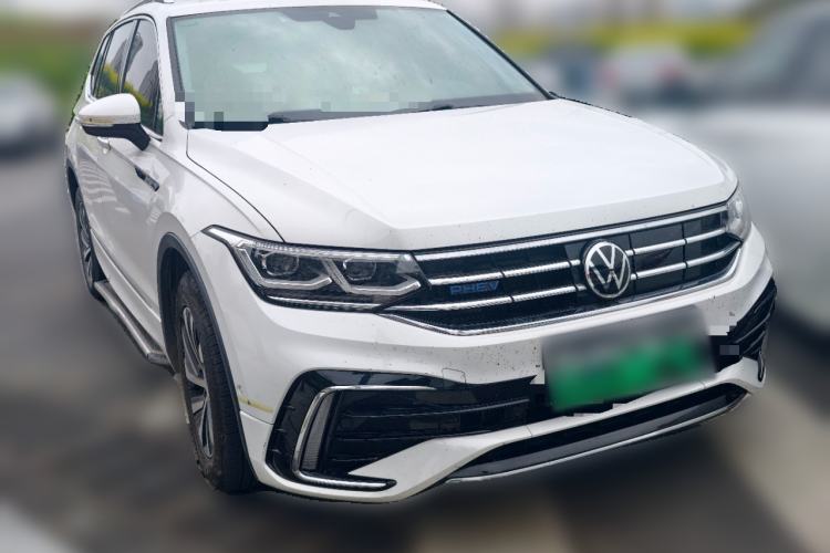 Used Volkswagen Tiguan L New Energy 2022 430 PHEV Plug-in Hybrid Flagship Edition Front Right 45 Deg