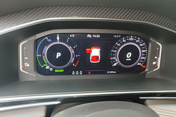 Used Volkswagen Tiguan L New Energy 2022 430 PHEV Plug-in Hybrid Flagship Edition Instrument Cluster
