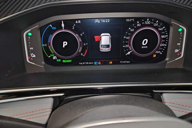 Used Volkswagen Tiguan L New Energy 2022 430 PHEV Plug-in Hybrid Flagship Edition Instrument Cluster