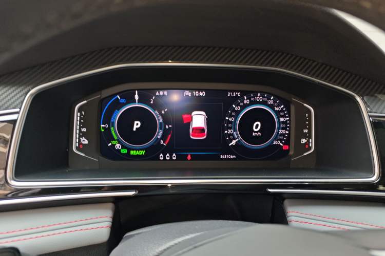Used Volkswagen Tiguan L New Energy 2022 430 PHEV Plug-in Hybrid Flagship Edition Instrument Cluster