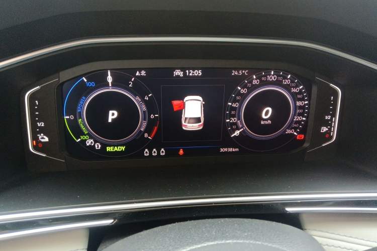 Used Volkswagen Tiguan L New Energy 2022 430 PHEV Plug-in Hybrid Prestige Edition Instrument Cluster