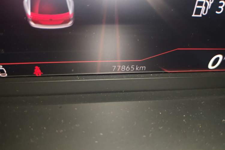 Used Volkswagen Tiguan L New Energy 2022 430 PHEV Plug-in Hybrid Flagship Edition Odometer Close Up