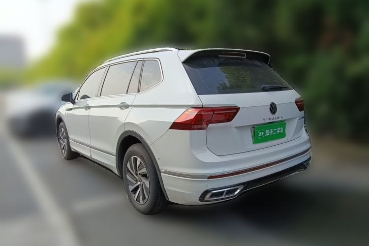 Used Volkswagen Tiguan L New Energy 2022 430 PHEV Plug-in Hybrid Flagship Edition Rear Left 45 Deg