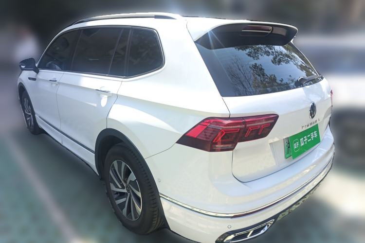 Used Volkswagen Tiguan L New Energy 2022 430 PHEV Plug-in Hybrid Flagship Edition Rear Left 45 Deg