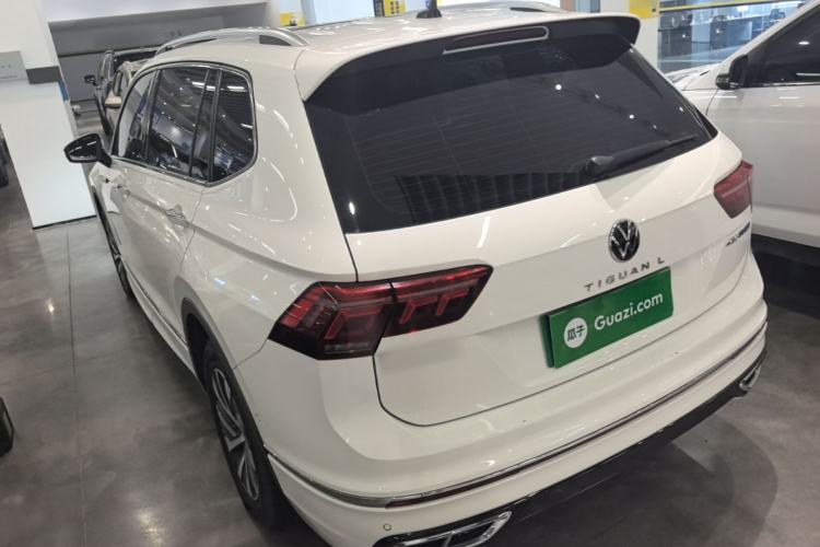 Used Volkswagen Tiguan L New Energy 2022 430 PHEV Plug-in Hybrid Flagship Edition Rear Left 45 Deg