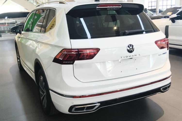 Used Volkswagen Tiguan L New Energy 2022 430 PHEV Plug-in Hybrid Flagship Edition Rear Left 45 Deg