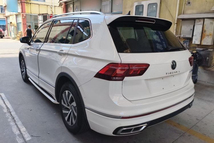 Used Volkswagen Tiguan L New Energy 2022 430 PHEV Plug-in Hybrid Prestige Edition Rear Left 45 Deg