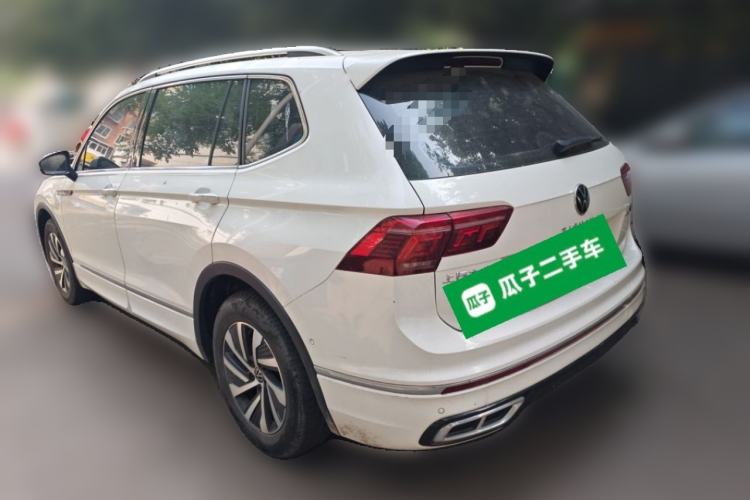 Used Volkswagen Tiguan L New Energy 2022 430 PHEV Plug-in Hybrid Prestige Edition Rear Left 45 Deg
