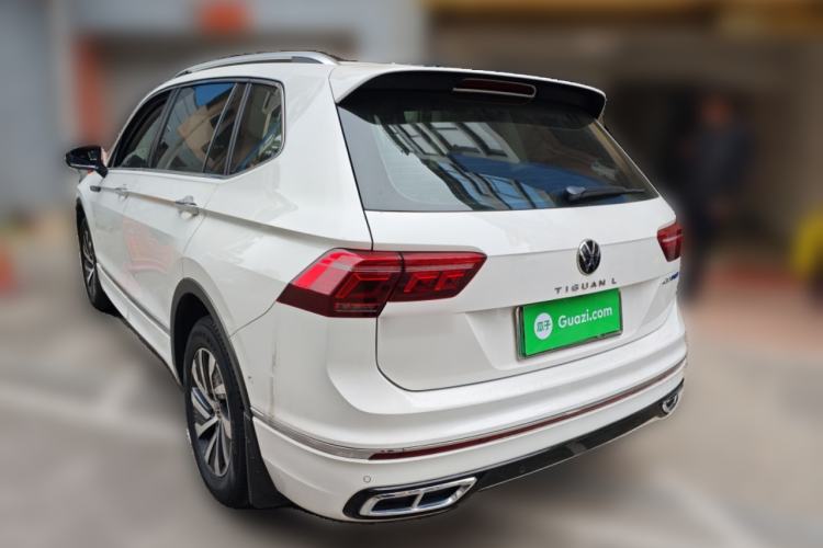 Used Volkswagen Tiguan L New Energy 2022 430 PHEV Plug-in Hybrid Flagship Edition Rear Left 45 Deg