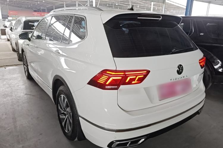 Used Volkswagen Tiguan L New Energy 2022 430 PHEV Plug-in Hybrid Flagship Edition Rear Left 45 Deg