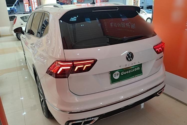 Used Volkswagen Tiguan L New Energy 2022 430 PHEV Plug-in Hybrid Prestige Edition Rear Left 45 Deg