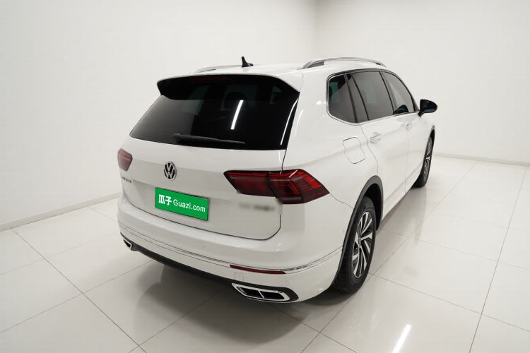 Used Volkswagen Tiguan L New Energy 2022 430 PHEV Plug-in Hybrid Flagship Edition Rear Right 45 Deg