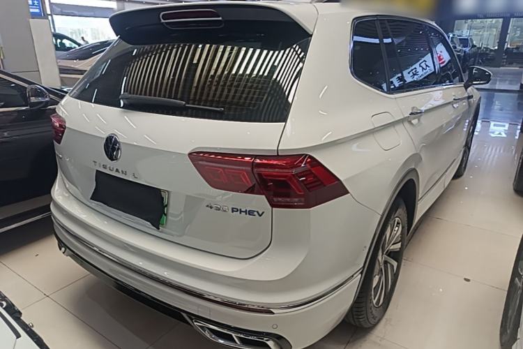 Used Volkswagen Tiguan L New Energy 2022 430 PHEV Plug-in Hybrid Prestige Edition Rear Right 45 Deg