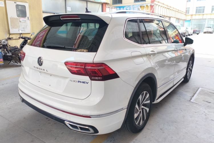 Used Volkswagen Tiguan L New Energy 2022 430 PHEV Plug-in Hybrid Prestige Edition Rear Right 45 Deg