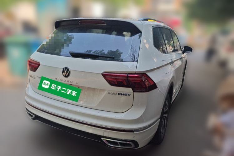 Used Volkswagen Tiguan L New Energy 2022 430 PHEV Plug-in Hybrid Prestige Edition Rear Right 45 Deg