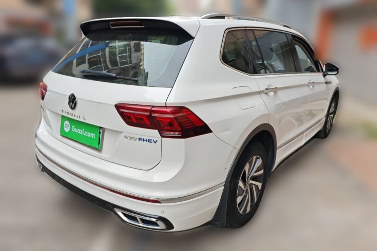 Used Volkswagen Tiguan L New Energy 2022 430 PHEV Plug-in Hybrid Flagship Edition Rear Right 45 Deg