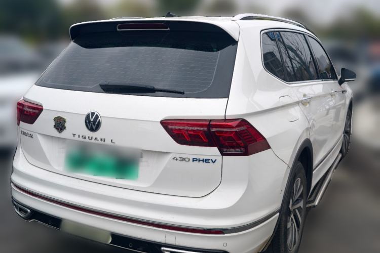 Used Volkswagen Tiguan L New Energy 2022 430 PHEV Plug-in Hybrid Flagship Edition Rear Right 45 Deg