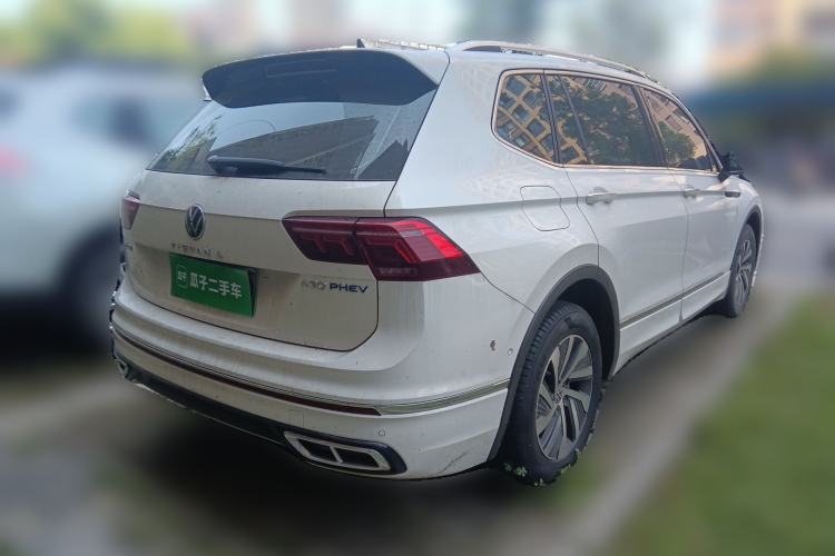 Used Volkswagen Tiguan L New Energy 2022 430 PHEV Plug-in Hybrid Prestige Edition Rear Right 45 Deg