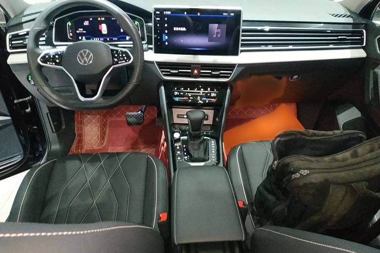 Used Volkswagen Tiguan L New Energy 2023 430 PHEV Plug-in Hybrid Prestige Edition Audio And AC Panel