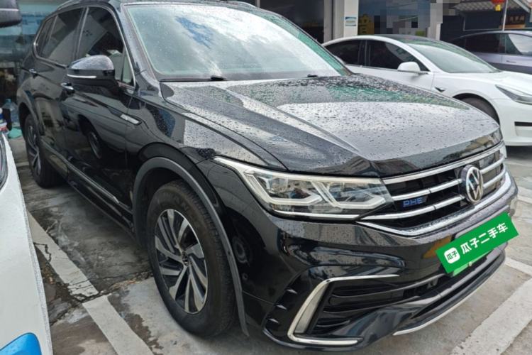 Used Volkswagen Tiguan L New Energy 2023 430 PHEV Plug-in Hybrid Flagship Edition Front Right 45 Deg