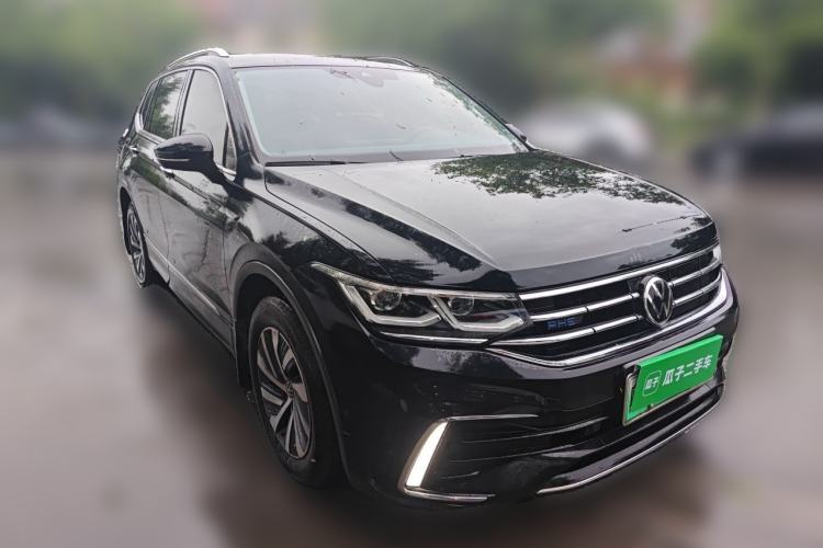 Used Volkswagen Tiguan L New Energy 2023 430 PHEV Plug-in Hybrid Flagship Edition Front Right 45 Deg