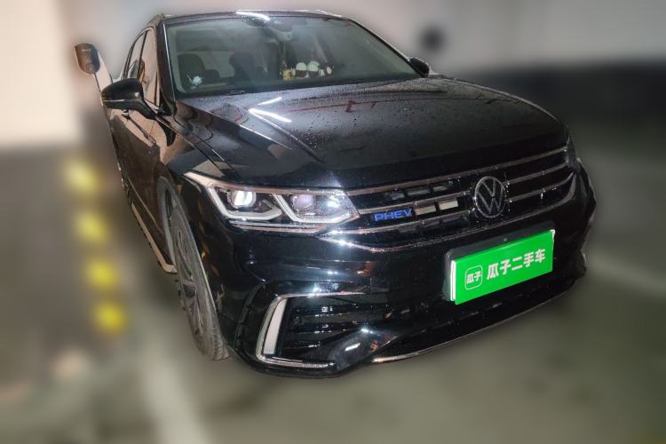 Used Volkswagen Tiguan L New Energy 2023 430 PHEV Plug-in Hybrid Flagship Edition Front Right 45 Deg