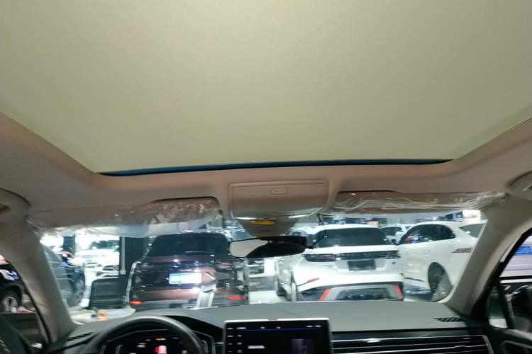 Used Volkswagen Tiguan L New Energy 2023 430 PHEV Plug-in Hybrid Prestige Edition Headliner
