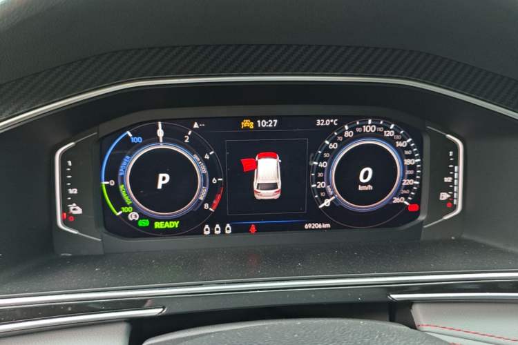 Used Volkswagen Tiguan L New Energy 2023 430 PHEV Plug-in Hybrid Flagship Edition Instrument Cluster