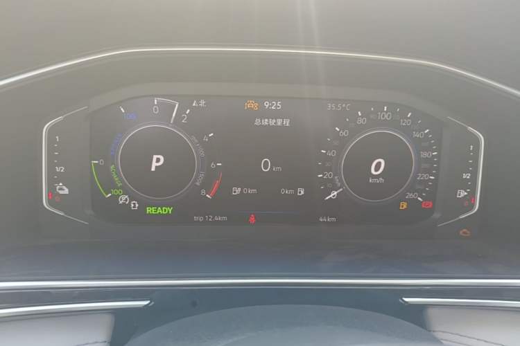 Used Volkswagen Tiguan L New Energy 2023 430 PHEV Plug-in Hybrid Prestige Edition Instrument Cluster