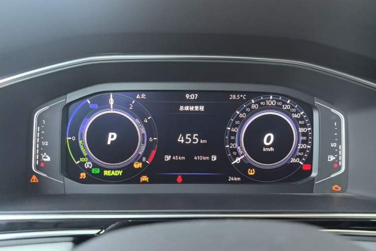 Used Volkswagen Tiguan L New Energy 2023 430 PHEV Plug-in Hybrid Prestige Edition Instrument Cluster