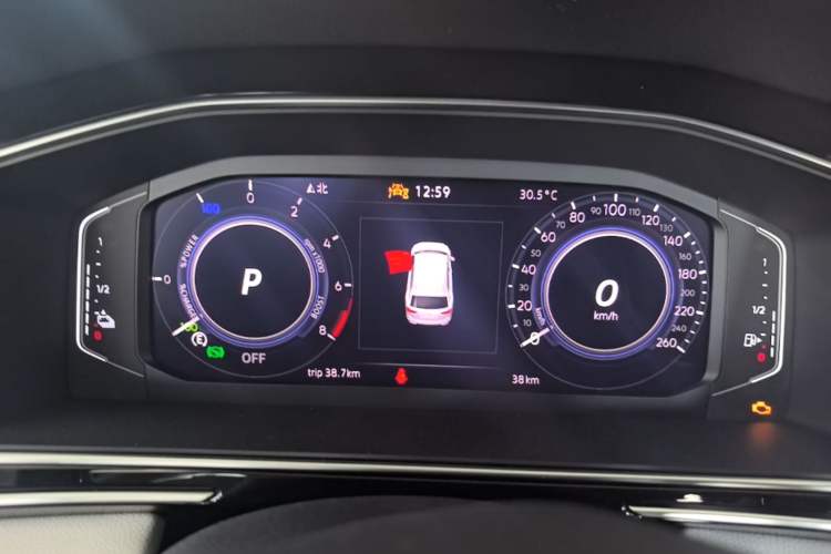 Used Volkswagen Tiguan L New Energy 2023 430 PHEV Plug-in Hybrid Prestige Edition Instrument Cluster