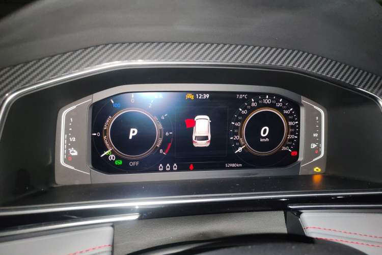 Used Volkswagen Tiguan L New Energy 2023 430 PHEV Plug-in Hybrid Flagship Edition Instrument Cluster
