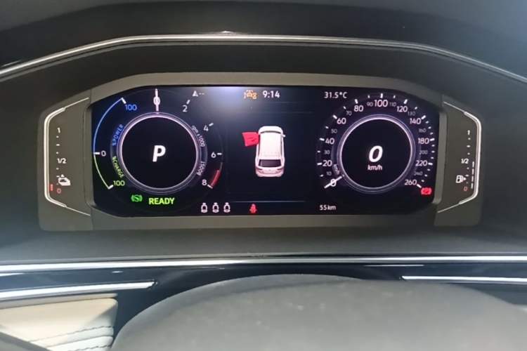 Used Volkswagen Tiguan L New Energy 2023 430 PHEV Plug-in Hybrid Prestige Edition Instrument Cluster