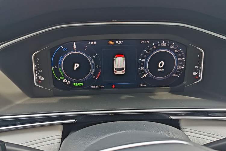 Used Volkswagen Tiguan L New Energy 2023 430 PHEV Plug-in Hybrid Prestige Edition Instrument Cluster
