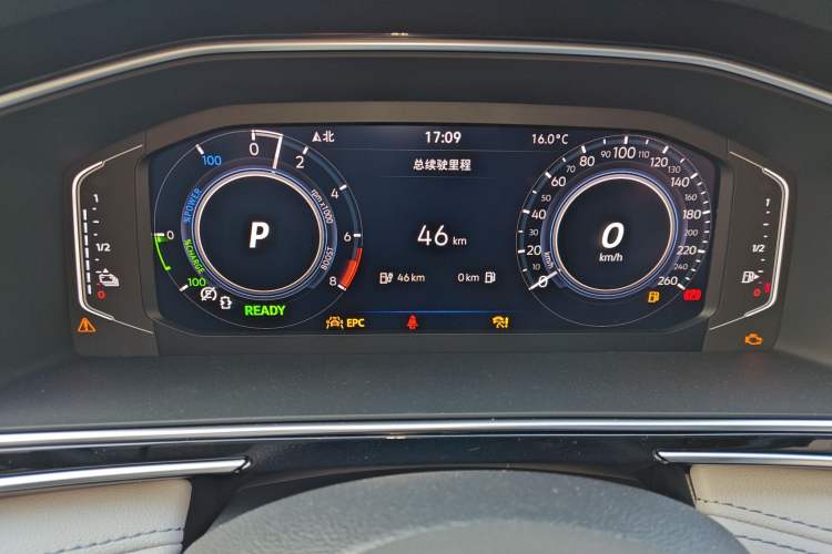 Used Volkswagen Tiguan L New Energy 2023 430 PHEV Plug-in Hybrid Prestige Edition Instrument Cluster