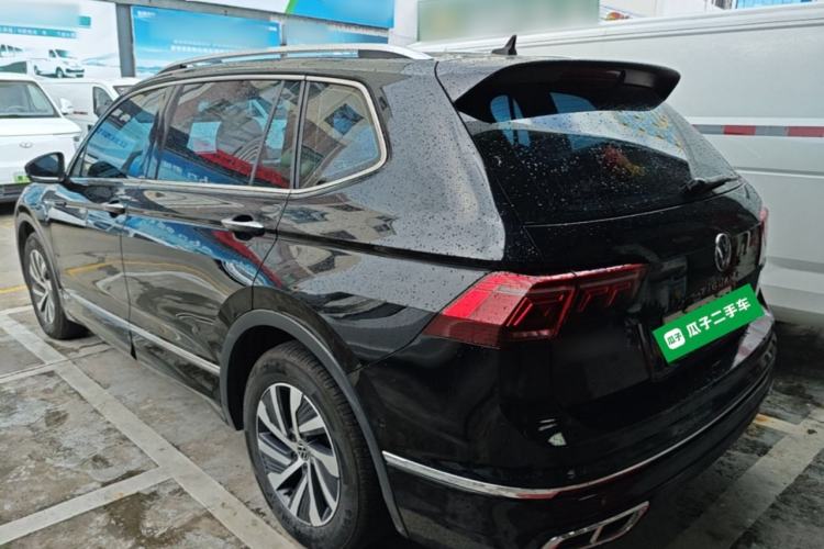 Used Volkswagen Tiguan L New Energy 2023 430 PHEV Plug-in Hybrid Flagship Edition Rear Left 45 Deg