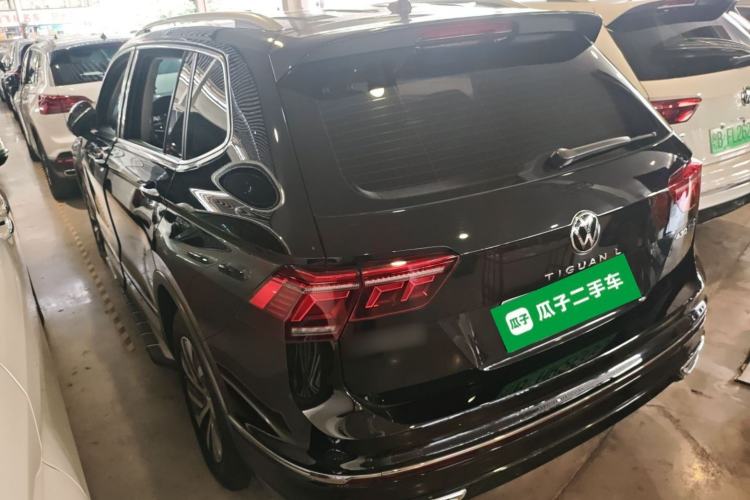 Used Volkswagen Tiguan L New Energy 2023 430 PHEV Plug-in Hybrid Prestige Edition Rear Left 45 Deg