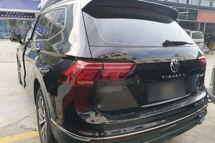 Used Volkswagen Tiguan L New Energy 2023 430 PHEV Plug-in Hybrid Flagship Edition Rear Left 45 Deg