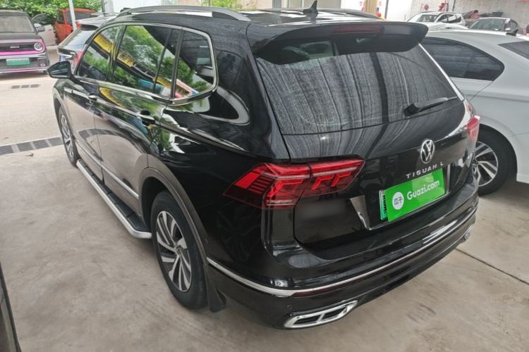 Used Volkswagen Tiguan L New Energy 2023 430 PHEV Plug-in Hybrid Flagship Edition Rear Left 45 Deg