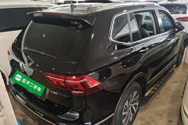 Used Volkswagen Tiguan L New Energy 2023 430 PHEV Plug-in Hybrid Prestige Edition Rear Right 45 Deg